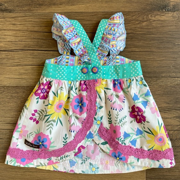 NWOT Matilda Jane Floral Imagination Tunic ~ Dream Chasers Collection - Picture 2 of 6